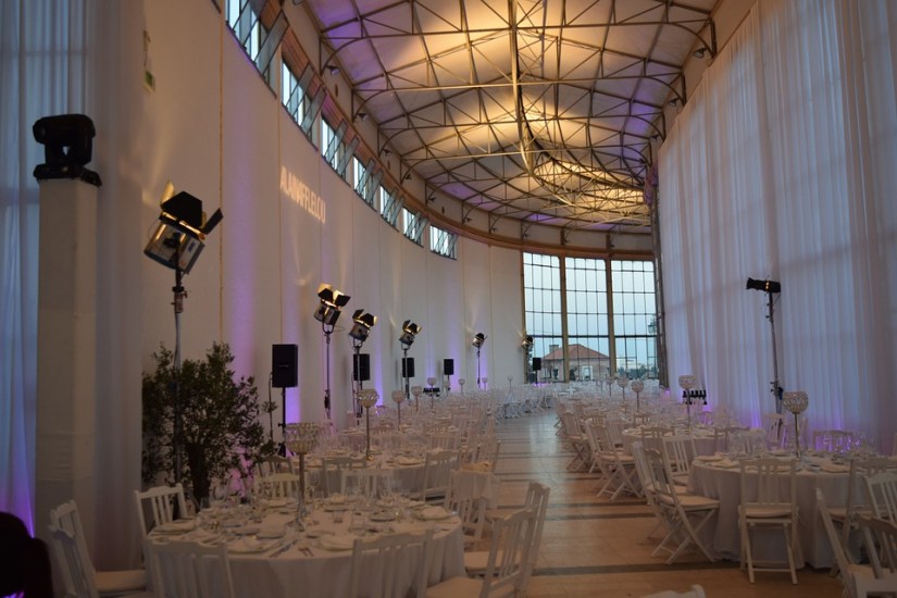 Wedding Venue with draping